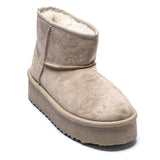 Ariane dame bamsestøvler - Beige