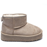 Ariane dame bamsestøvler - Beige