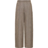 B.Young dame bukser BYXDIYAR - BRUN/SORT TARTAN