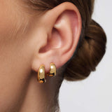 Rue Hoops | Guld 18k