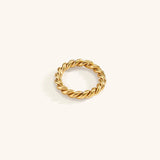 Melody Twist Ring | 18k Guld