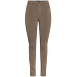 Pieces dame jeans PCHIGHSKIN - Bege