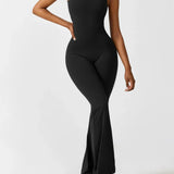 RIORA™ – ELEGANT JUMPSUIT MED V-ÅBEN RYG