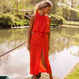 LISA™ – LUFTIG MIDIKJOLE DER ER SKABT TIL SOLRIGE SOMMERDAGE