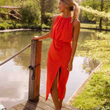 LISA™ – LUFTIG MIDIKJOLE DER ER SKABT TIL SOLRIGE SOMMERDAGE