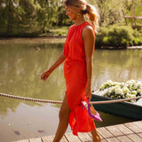 LISA™ – LUFTIG MIDIKJOLE DER ER SKABT TIL SOLRIGE SOMMERDAGE