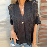 MELANIE MILTON™ – STRIKKET SKJORTE MED BLØD KOMFORT OG TIDLØST DESIGN