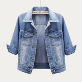 RILEY™ – KLASSISK DENIMJAKKE MED TIDLØST SNIT
