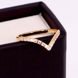 Juliette Krystal Ring | 18k Guld