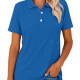JULIA™ – ELEGANT STIL ÅNDBAR POLOSHIRT
