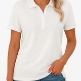 JULIA™ – ELEGANT STIL ÅNDBAR POLOSHIRT