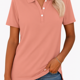 JULIA™ – ELEGANT STIL ÅNDBAR POLOSHIRT