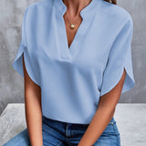 ELIANA™ – DRAPERET BLUSE MED ELEGANT FALD OG TIDSLØS STIL