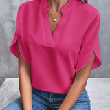 ELIANA™ – DRAPERET BLUSE MED ELEGANT FALD OG TIDSLØS STIL