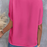 ELIANA™ – DRAPERET BLUSE MED ELEGANT FALD OG TIDSLØS STIL