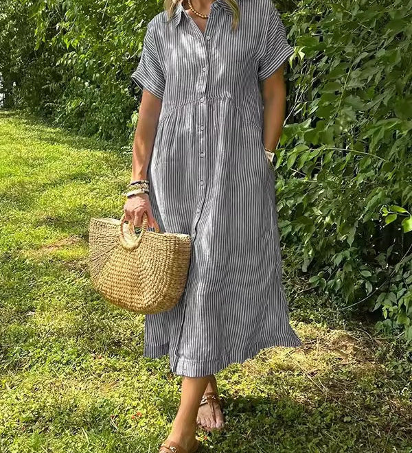 ANGELA™ – LANG MAXIKJOLE MED LET ELEGANCE