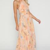 ANTONELLA™ – ELEGANT MAXIKJOLE MED HALTERNECK