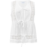 LIBERTÉ DAME TOP MERLE - Hvid