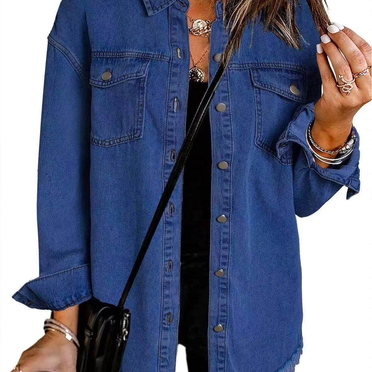 ROXANE™ – KLASSISK DENIMJAKKE TIL HVERDAGENS LOOK