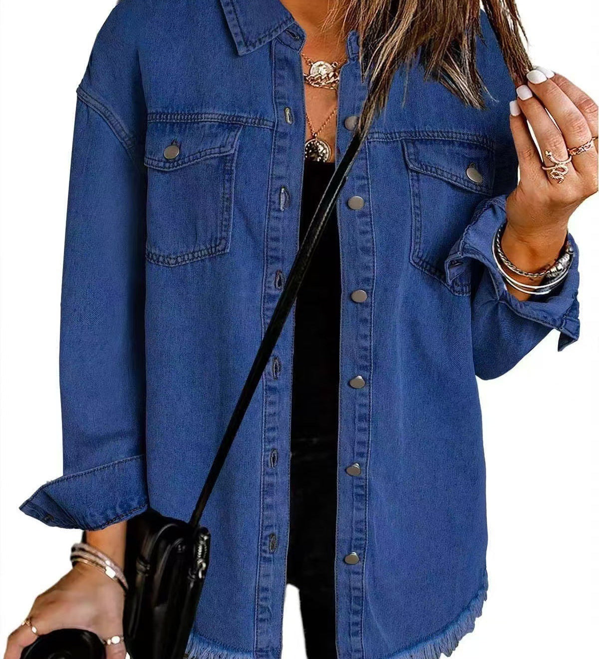 ROXANE™ – KLASSISK DENIMJAKKE TIL HVERDAGENS LOOK