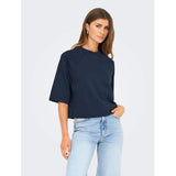 ONLY DAME T-SHIRT ONLDASIE - Navy Blazer