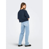 ONLY DAME T-SHIRT ONLDASIE - Navy Blazer