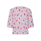 Pieces dame top PCAMBER - Lavendel tåge