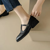 LEONA™ – RETRO BROGUE-SANDALER I LÆDER TIL KVINDER