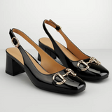 NOVARA™ – ELEGANTE GLOSS SLINGBACKS MED SOFISTIKERET FINISH