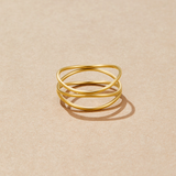 Infinity Loop Uendelighedsringen | Guld 18k