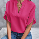 ELIANA™ – DRAPERET BLUSE MED ELEGANT FALD OG TIDSLØS STIL