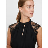 Vero Moda dame top VMMILLA - Sort