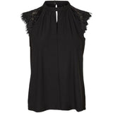Vero Moda dame top VMMILLA - Sort