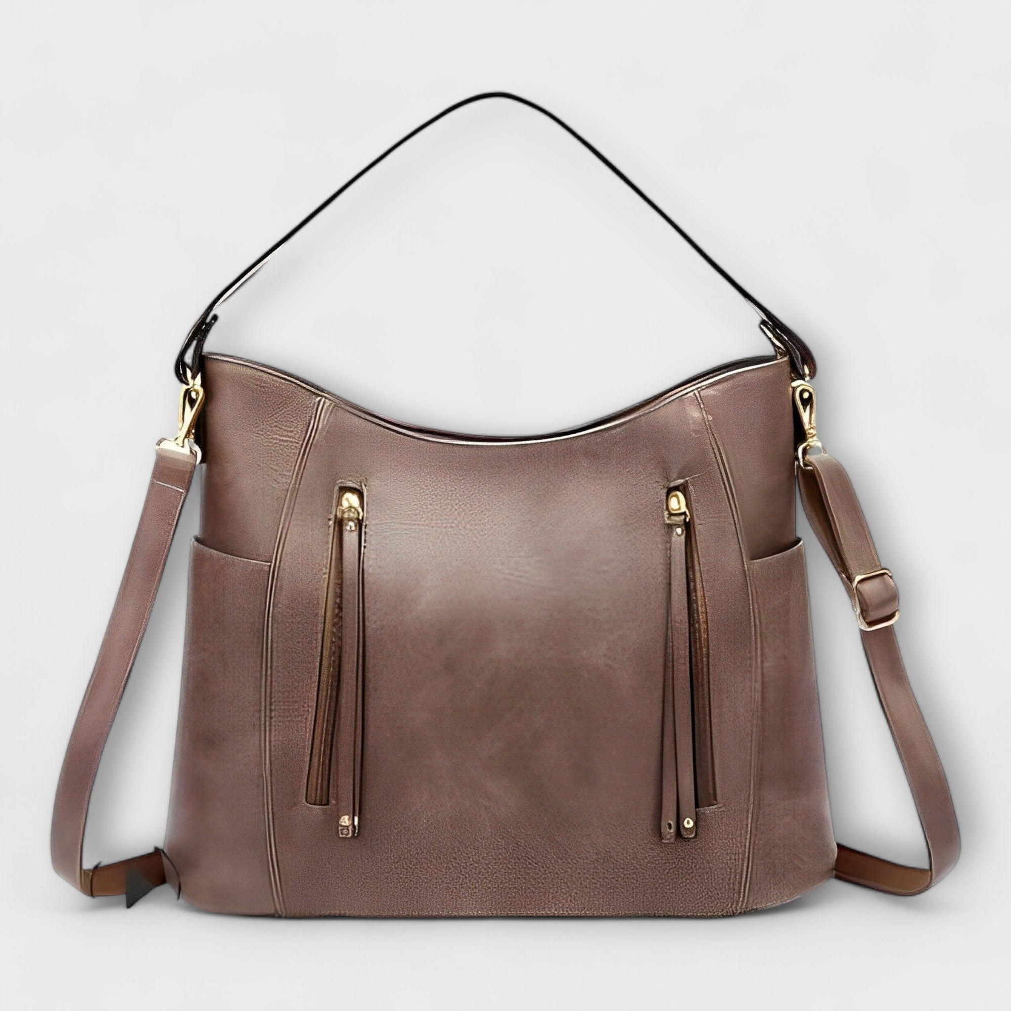SOLÈNE™ – ELEGANT LÆDERHÅNDTASKE MED TIDLØS CHARME