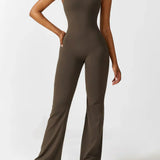 RIORA™ – ELEGANT JUMPSUIT MED V-ÅBEN RYG