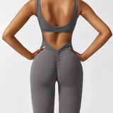RIORA™ – ELEGANT JUMPSUIT MED V-ÅBEN RYG