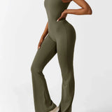 RIORA™ – ELEGANT JUMPSUIT MED V-ÅBEN RYG