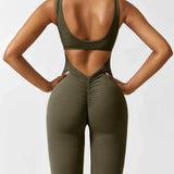 RIORA™ – ELEGANT JUMPSUIT MED V-ÅBEN RYG
