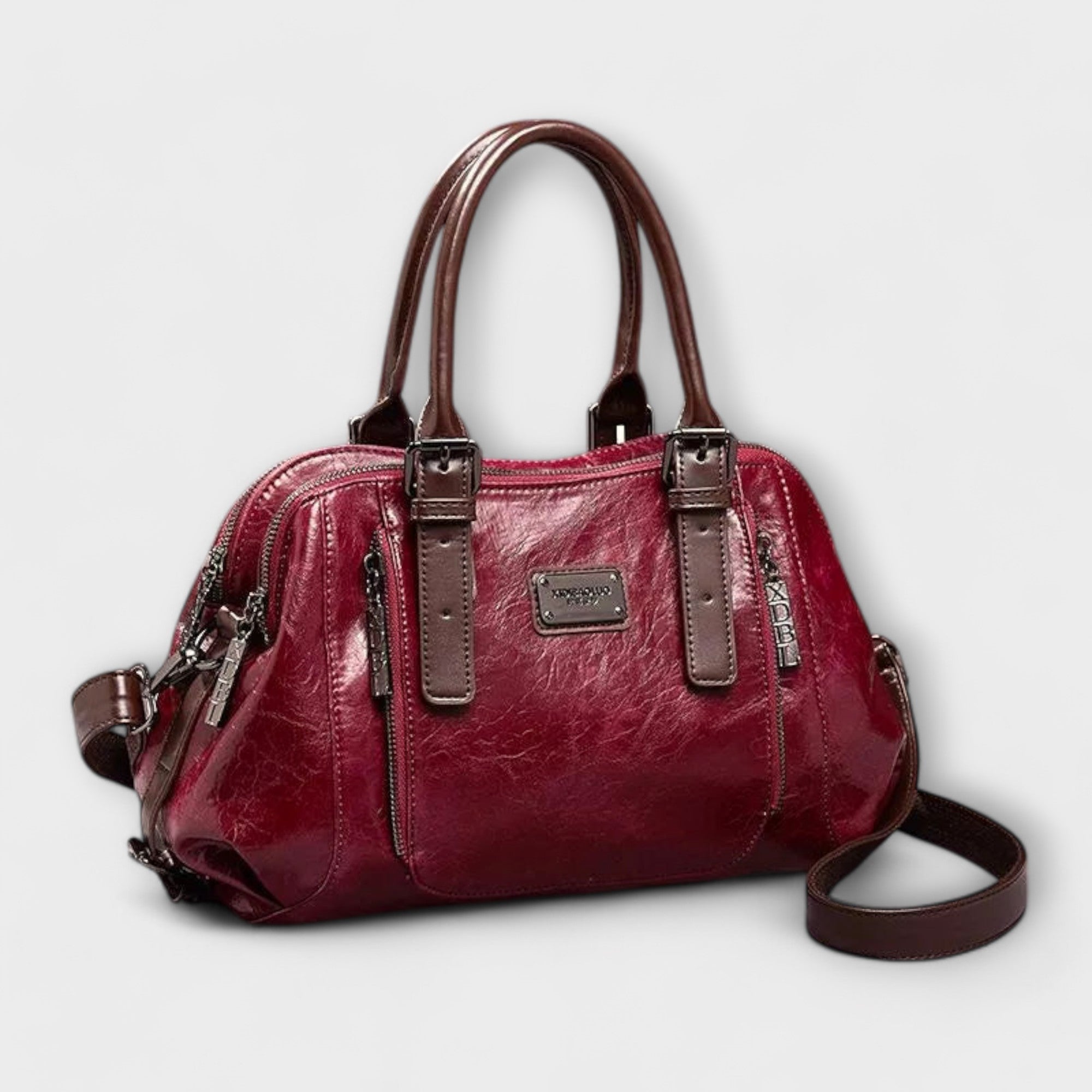 SOLARA™ – ELEGANT SKULDERTASKE MED VINTAGE-INSPIRERET DESIGN