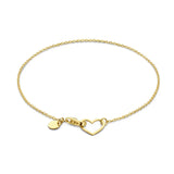 Lilou Coeur Armbånd | Guld 14k