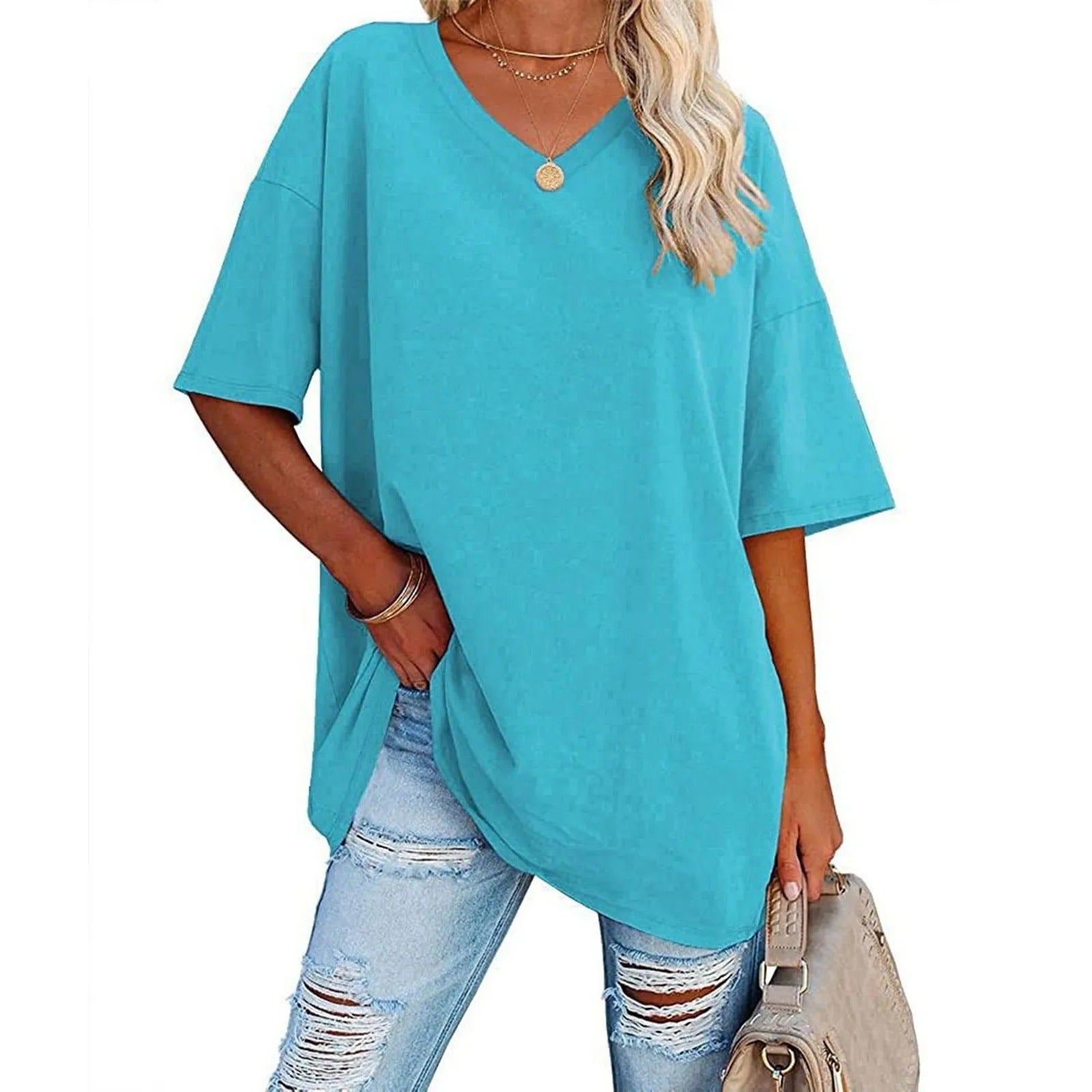 GISEL™ – STYLISH BOMULDST-SHIRT