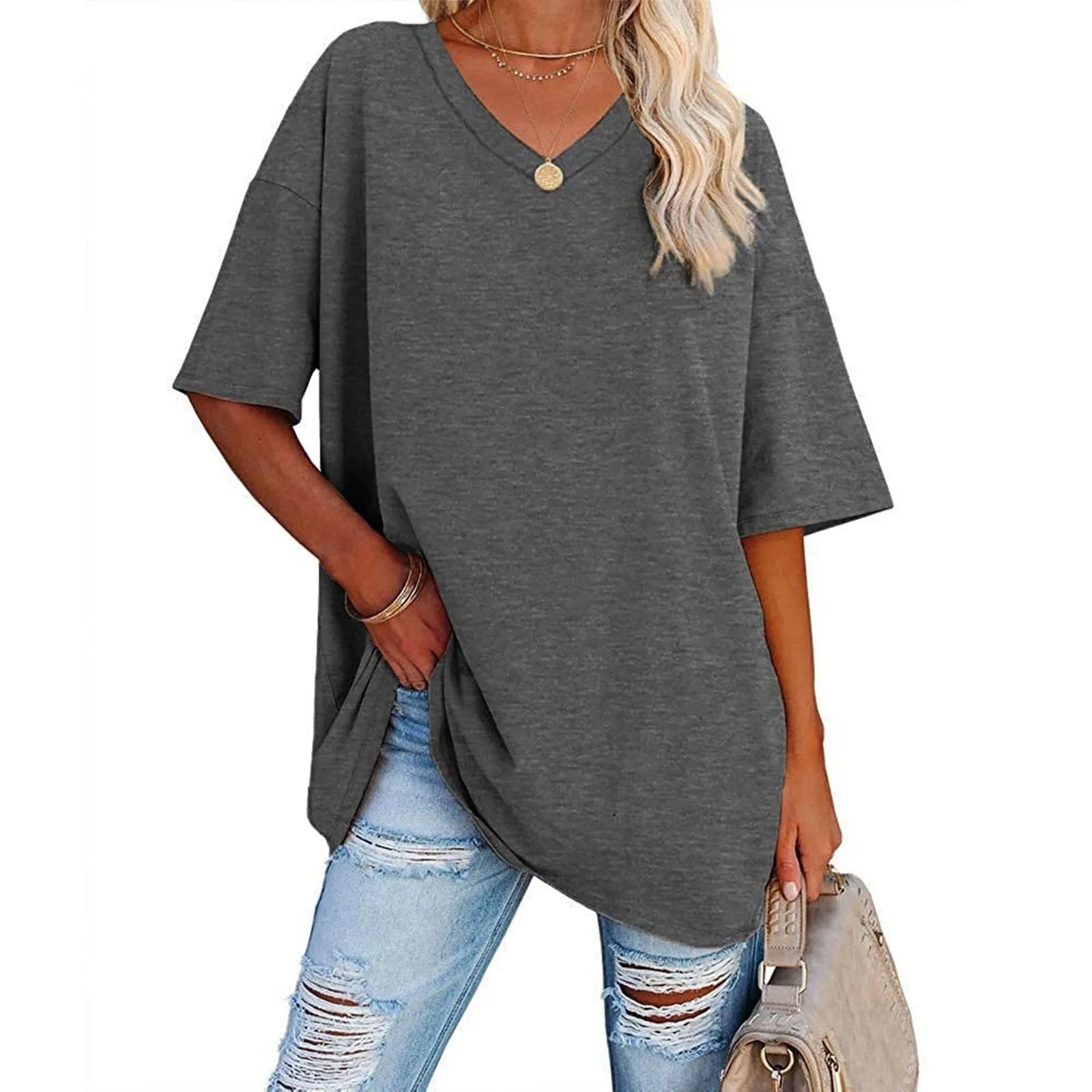 GISEL™ – STYLISH BOMULDST-SHIRT